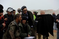 「マッドマックス 怒りのデス・ロード」撮影風景 (c)2015 VILLAGE ROADSHOW FILMS (BVI) LIMITED