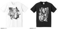 左から「ロジコマTシャツ」、「素子Tシャツ」。