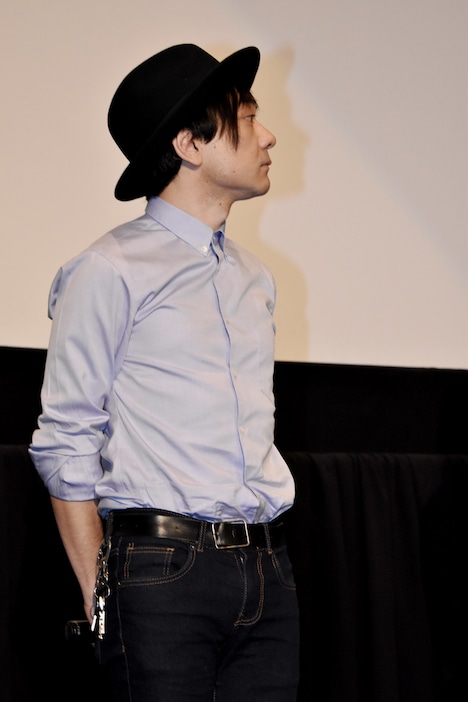 音楽を担当した小山田圭吾（Cornelius）。