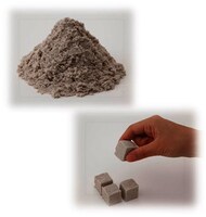 水なしでも固まる、「suna・suna」のすな。