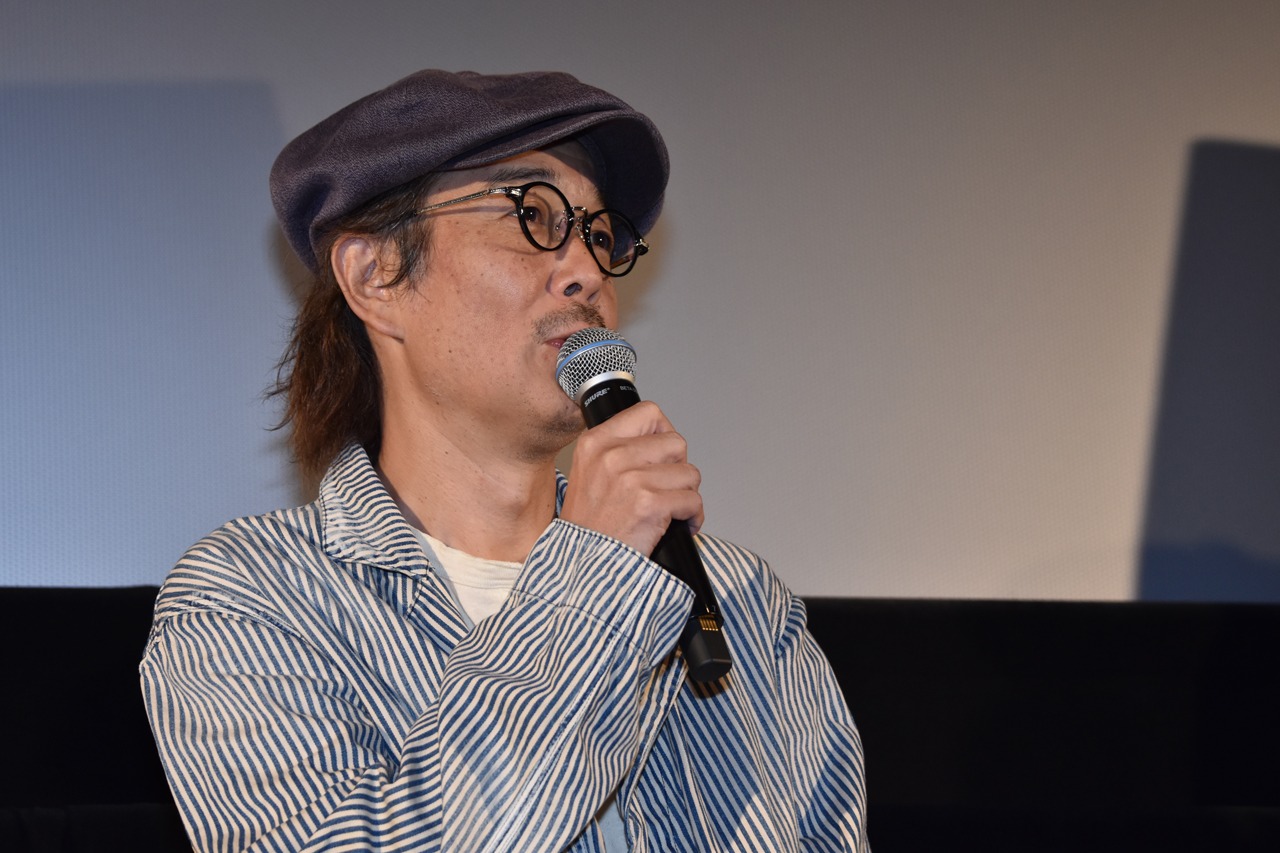 「海街diary」ティーチインイベントに登壇したリリー・フランキー。