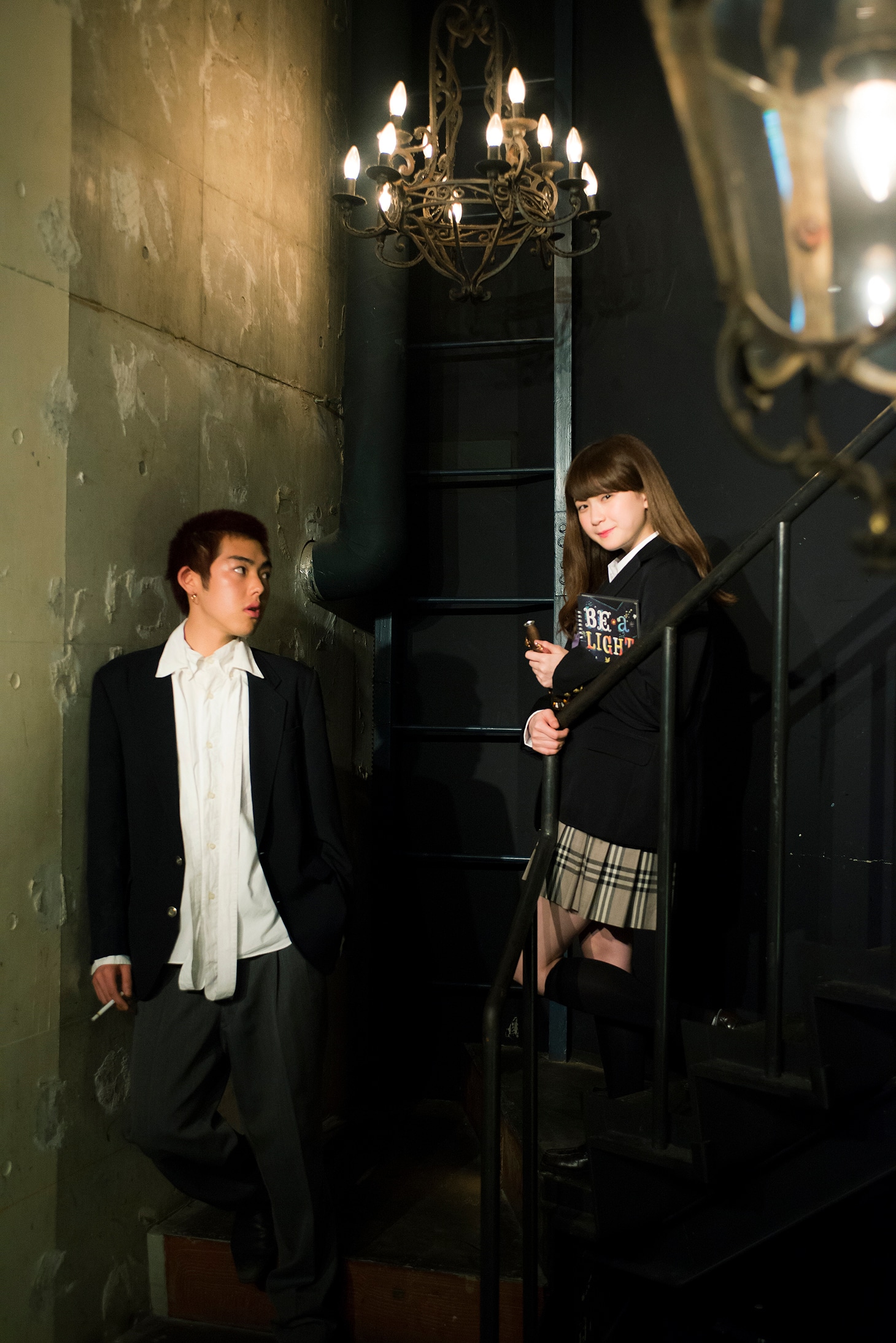 左から吉村界人、金子理江。(c) 2015 MOOSIC LAB / Little Witch Production