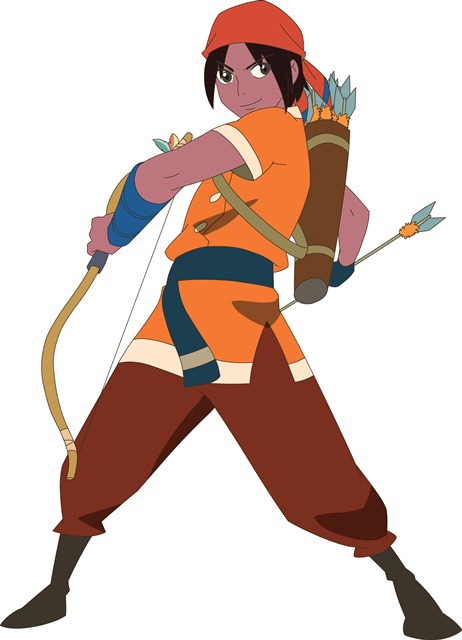 「アルジュンの大冒険～神話の島へ～」から、主人公のアルジュン。 TM & (c) 2015Cartoon Network.