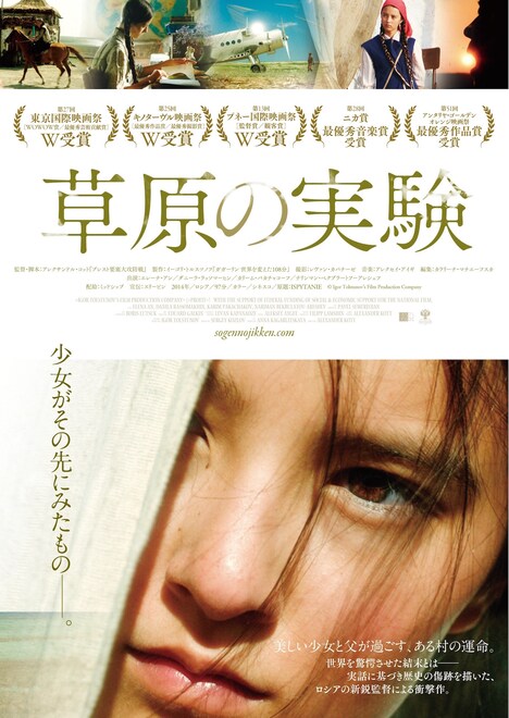 「草原の実験」ポスタービジュアル (c)Igor Tolstunov’s Film Production Company