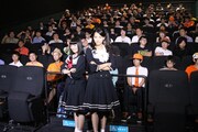 「脳漿炸裂ガール」冒頭映像上映会の様子。(c)2015 映画「脳漿炸裂ガール」製作委員会