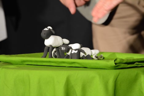 木村が2人の子供と一緒に作った粘土製のショーン。