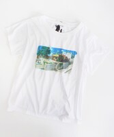 Kastane×「バケモノの子」バケモノ界プリントTシャツ