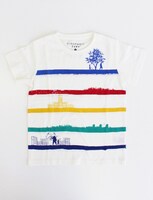 CIAOPANIC TYPY×「バケモノの子」ボーダーTシャツ