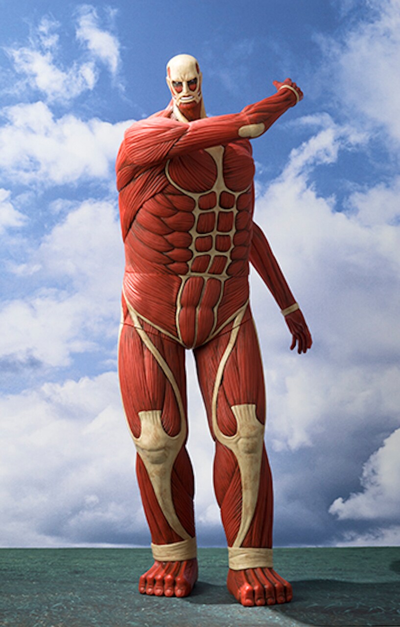 貯蓄してやる！「進撃の巨人」超大型巨人の貯金箱、予約販売がスタート