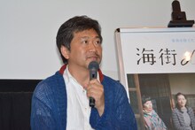 監督の是枝裕和。