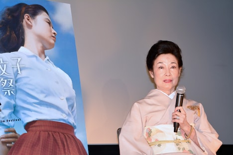 小津安二郎の思い出を語る若尾文子。