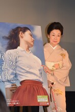 「若尾文子映画祭 青春」初日舞台挨拶にて。