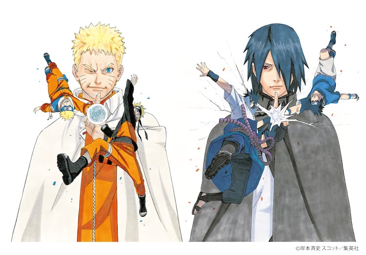 Naruto展 大阪会場に新たな原画展示 Boruto 描き下ろしビジュアルも 映画ナタリー