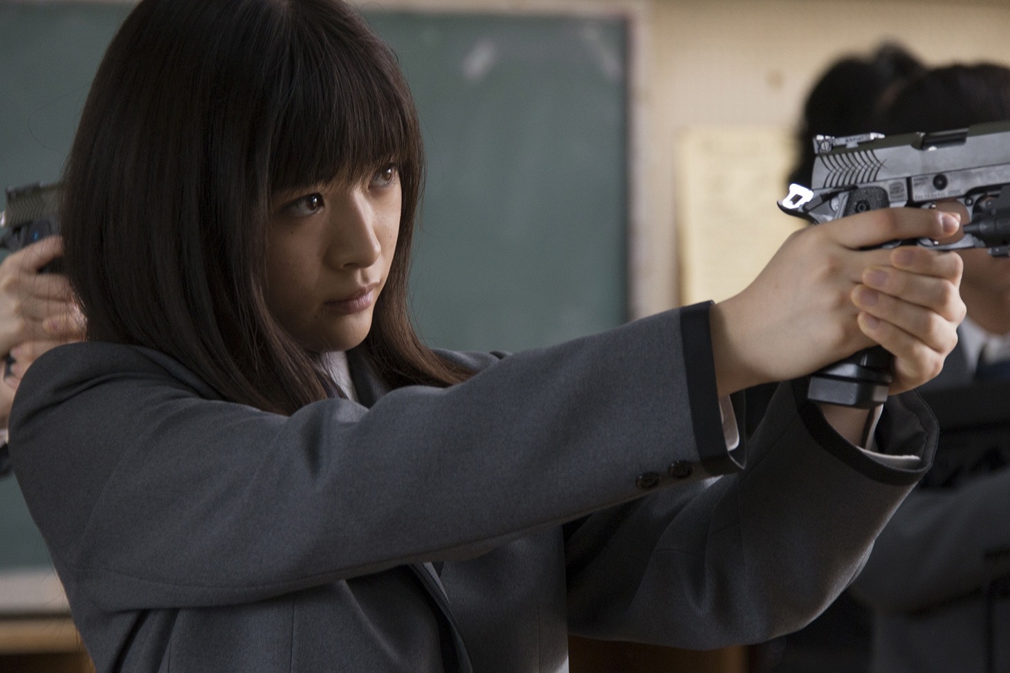 「暗殺教室」 (c)2015 フジテレビジョン 集英社 ジェイ・ストーム 東宝 ROBOT (c)松井優征/集英社