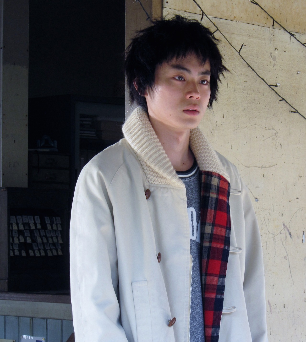 「星ガ丘ワンダーランドより、」菅田将暉演じる七海の弟、清川雄哉。(c)2015「星ガ丘ワンダーランド」製作委員会