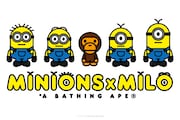 「A BATHING APE(R) / BABY MILO(R) × MINIONS」(c)2015 Universal Studios.