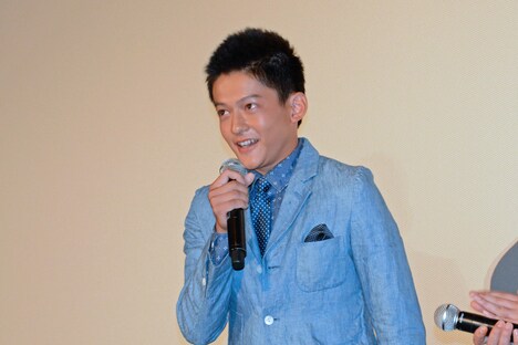 生田や観客に対して感謝の言葉を繰り返す福山康平。