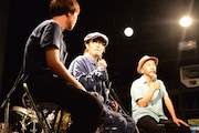 トークの様子。左から森優作、リリー・フランキー、塚本晋也。(撮影:渡邉俊夫)