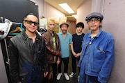 左から中村達也、石川忠、塚本晋也、森優作、リリー・フランキー。(撮影:渡邉俊夫)