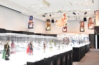 ホットトイズ製フィギュアの展示スペース。