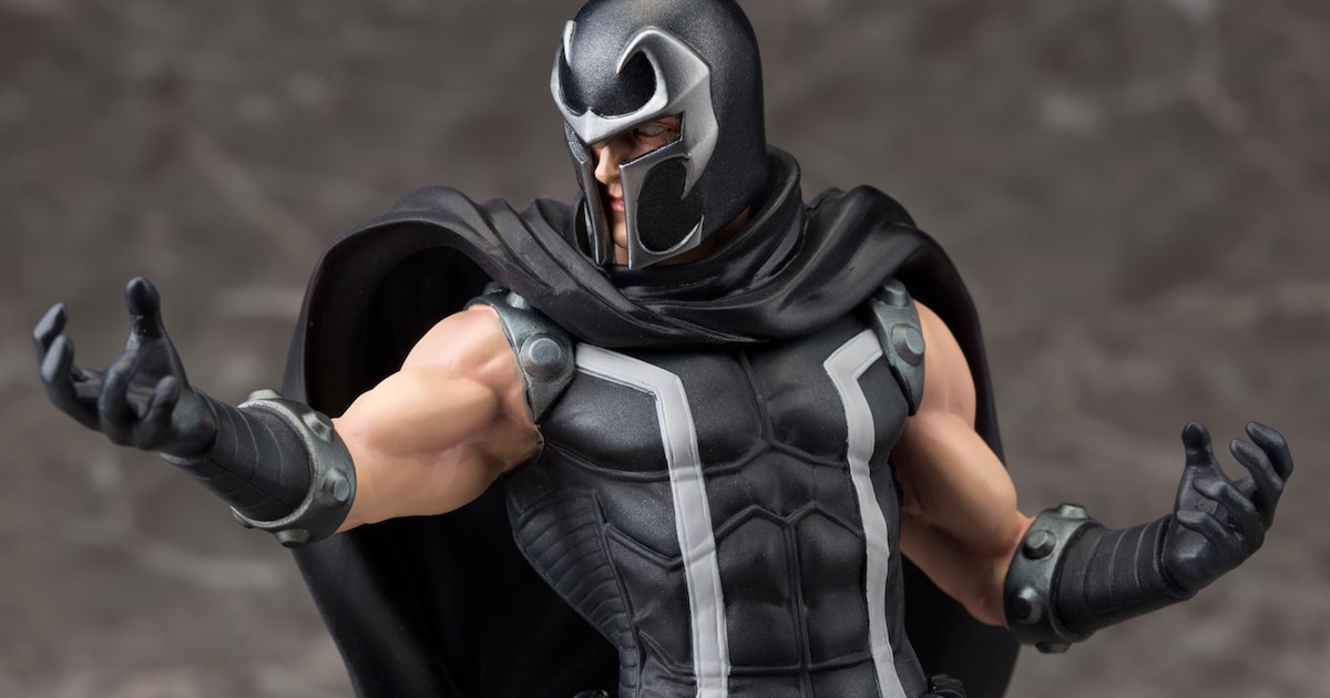 X-MEN」マグニートーのフィギュア発売、黒マント翻す力強いシルエット 
