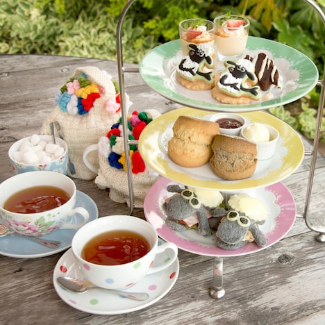 「ひつじのショーン オリジナルアフタヌーンティーセット」4000円（2人分）