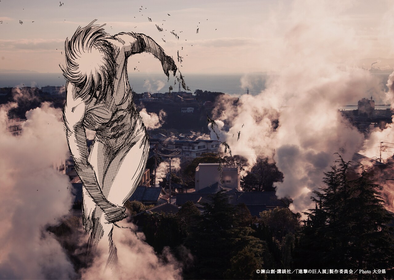 「進撃の巨人展 WALL OITA」グラフィック （大分・別府）