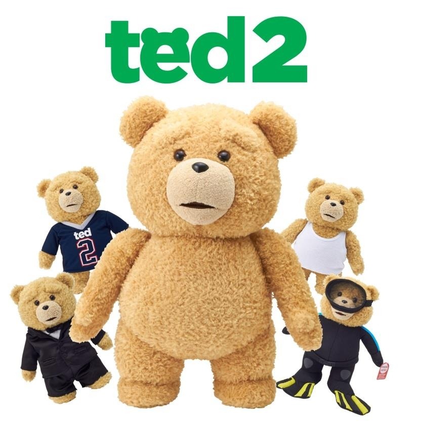 「テッド2」トーキング機能付きぬいぐるみ (c)Universal Pictures
