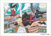 「週刊少年ジャンプ」2015年29号より、「NARUTO-ナルト-外伝～七代目火影と緋色の花つ月～」ビジュアル。(c)岸本斉史 スコット/集英社