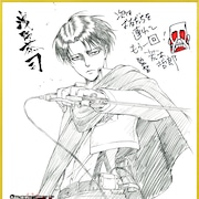 劇場版アニメ「進撃の巨人」後編、公開3週目の入場特典色紙にリヴァイが登場