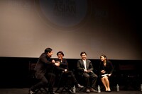 「さよなら歌舞伎町」上映後Q＆Aの様子。 Photos by Mayumi Nashida