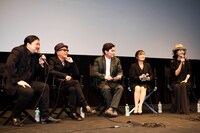 「さよなら歌舞伎町」上映後Q＆Aの様子。 Photos by Mayumi Nashida