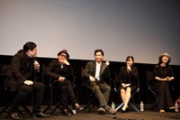 「さよなら歌舞伎町」上映後Q&Aの様子。 Photos by Mayumi Nashida