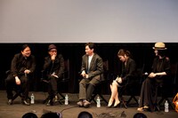 「さよなら歌舞伎町」上映後Q&Aの様子。 Photos by Mayumi Nashida