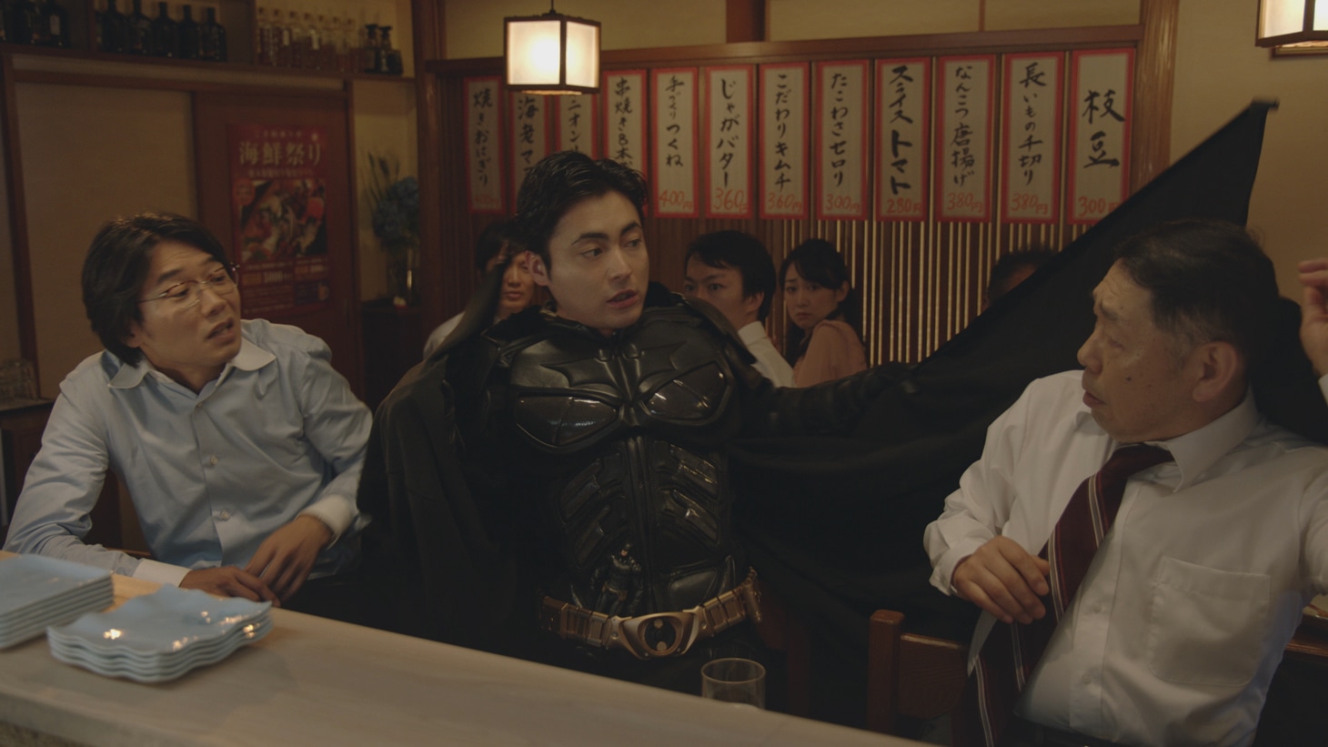 テレビCM「山田孝之 バットマンに没頭マン 篇」