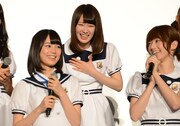 「悲しみの忘れ方 Documentary of 乃木坂46」舞台挨拶の様子。