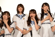 「悲しみの忘れ方 Documentary of 乃木坂46」舞台挨拶の様子。