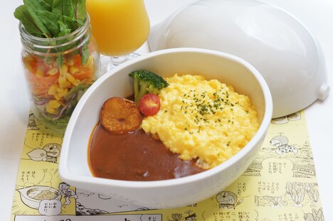 「のび太の日本誕生」に登場する“畑のレストラン”をモチーフとしたメニュー。