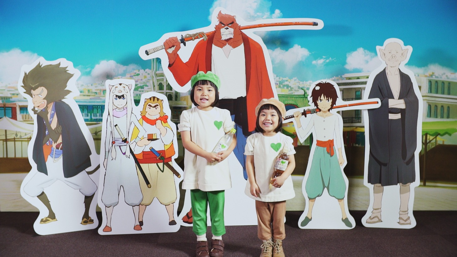 GREEN DA・KA・RA×「バケモノの子」のコラボレーションCM「WEB限定ムービー」篇より。
