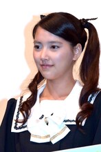 「脳漿炸裂ガール」完成披露上映会に出席した竹富聖花。