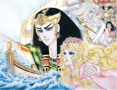 細川智栄子あんど芙～みん「王家の紋章」カット