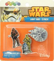 「スター・ウォーズ」をモチーフにしたジビッツ チャーム3個セット。価格：540円。(c)＆TM Lucasfilm Ltd.