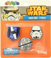 「スター・ウォーズ」をモチーフにしたジビッツ チャーム3個セット。価格：540円。(c)＆TM Lucasfilm Ltd.
