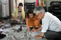 「先生と迷い猫」のワンシーン。(c)2015「先生と迷い猫」製作委員会