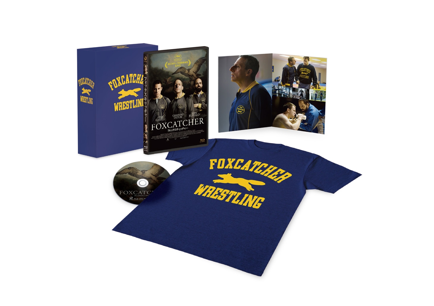 「フォックスキャッチャー」Tシャツ付Blu-ray BOX初回限定版 (c)MMXIV FAIR HILL LLC. ALL RIGHTS RESERVED.