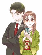 「日比野夫妻の暦帳」のイラスト。