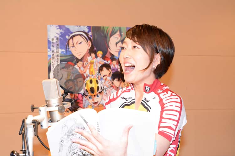 劇場版 弱虫ペダル モヤさまの狩野アナ出演 巻島ファン増える と力説 コミックナタリー