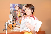 「劇場版 弱虫ペダル」のアフレコに挑戦する狩野恵里。