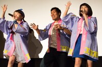 Little Glee Monsterのパフォーマンスに割り込む篠原信一。