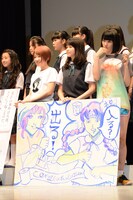 上映イベント「～みんなでみようよ！桃山女子学院・校内映画上映会!?～」の様子。